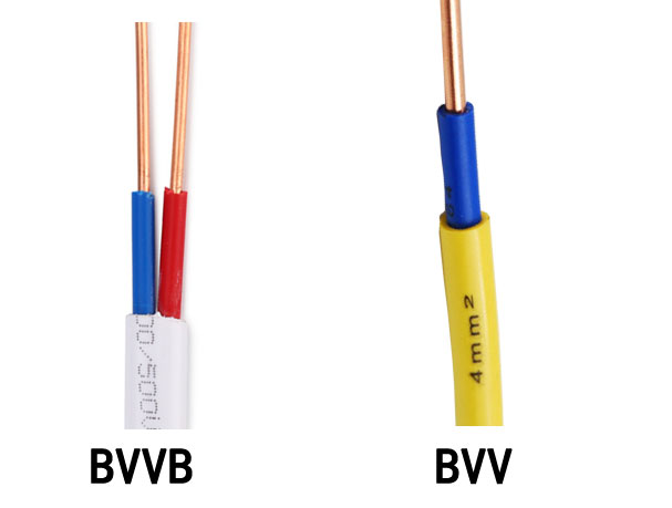 BVVB與B<a href='http://szwzyh.com.cn/vvdianlan/' target='_blank'><u>VV電纜</u></a>區(qū)別圖